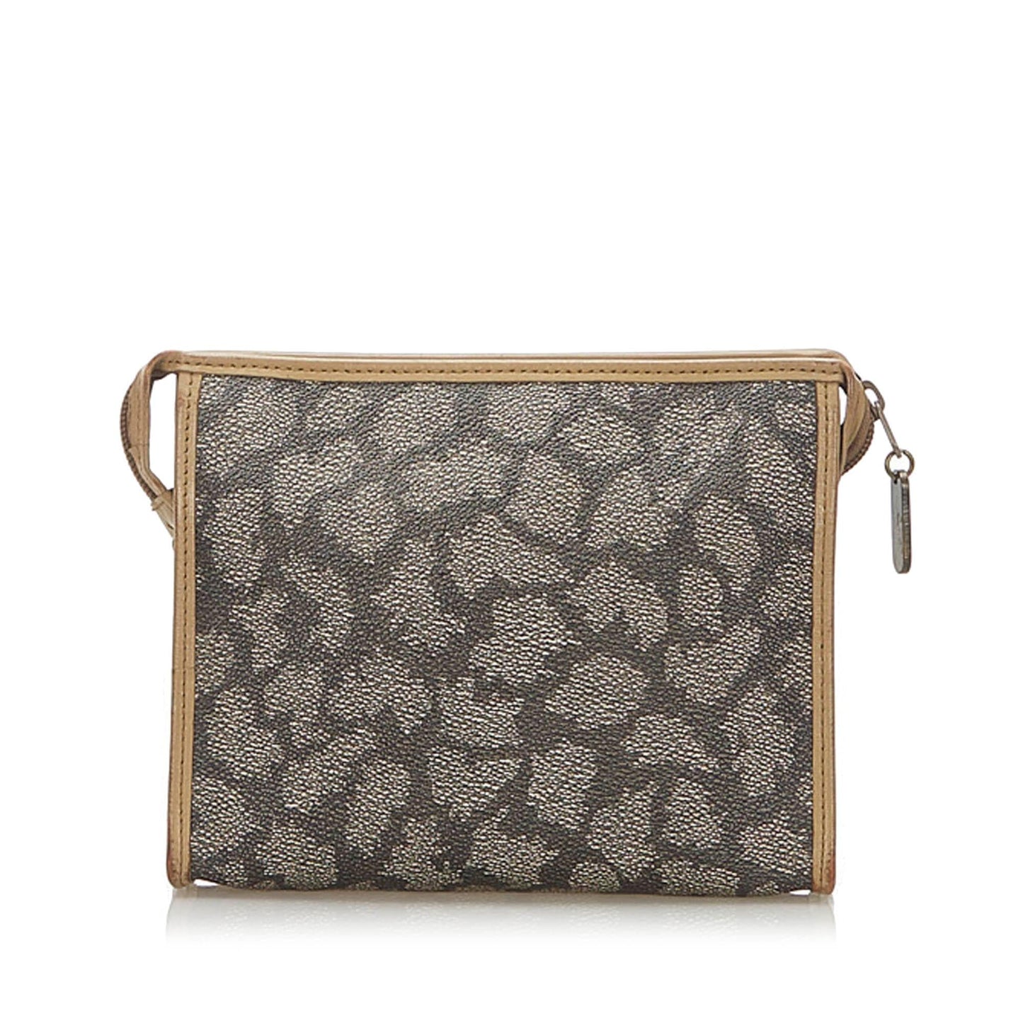 Saint Laurent Printed Leather Clutch Bag (SHG-19263