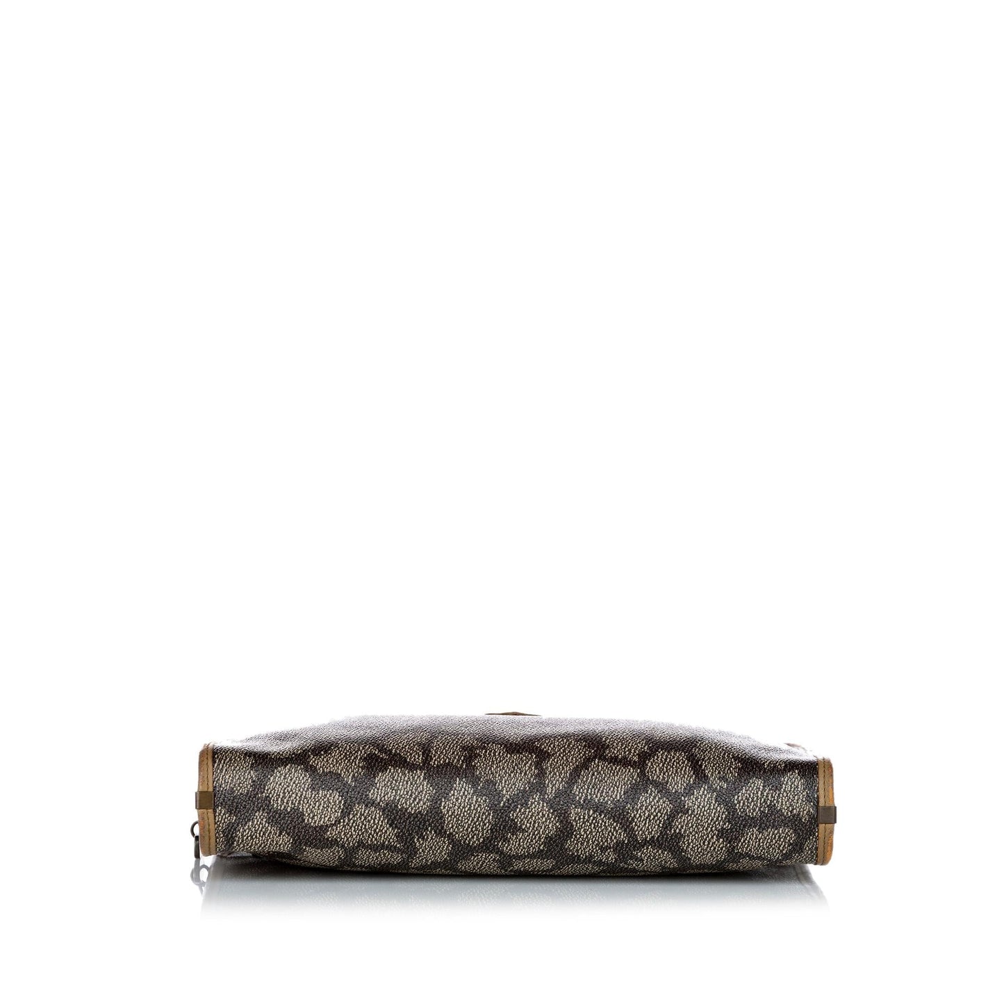 Saint Laurent Printed Leather Clutch Bag (SHG-23003