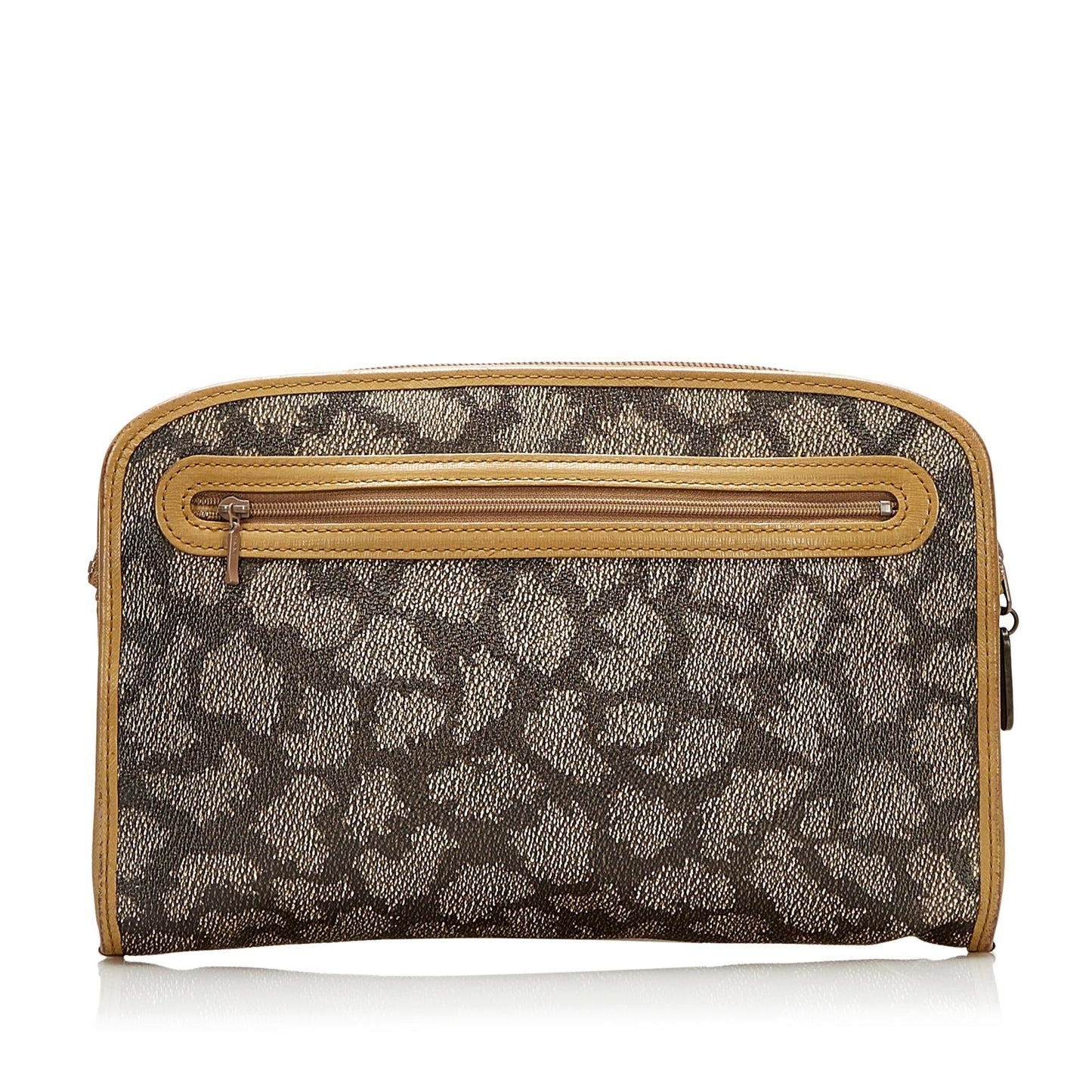 Saint Laurent Printed PVC Clutch (SHG-35250