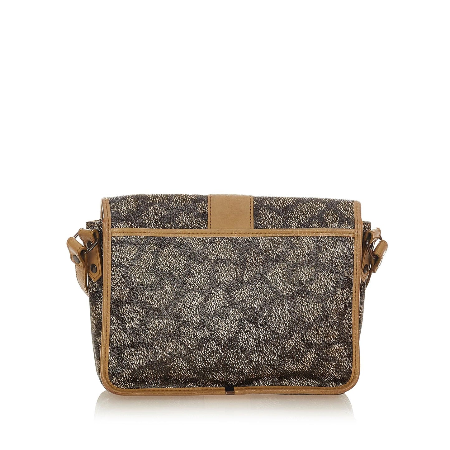 Saint Laurent Printed PVC Crossbody Bag (SHG-26593