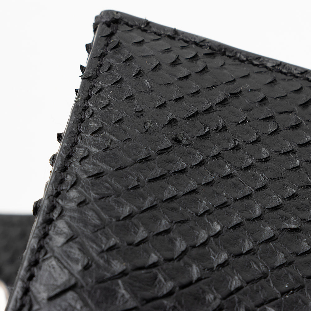 Saint Laurent Python Embossed Leather Kate Tassel Small Shoulder Bag 21463