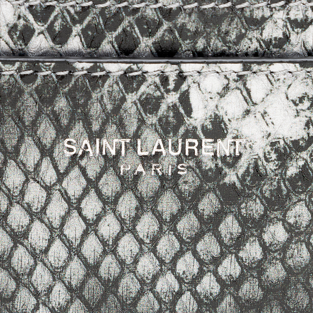 Saint Laurent Python Paris Card Case 19298