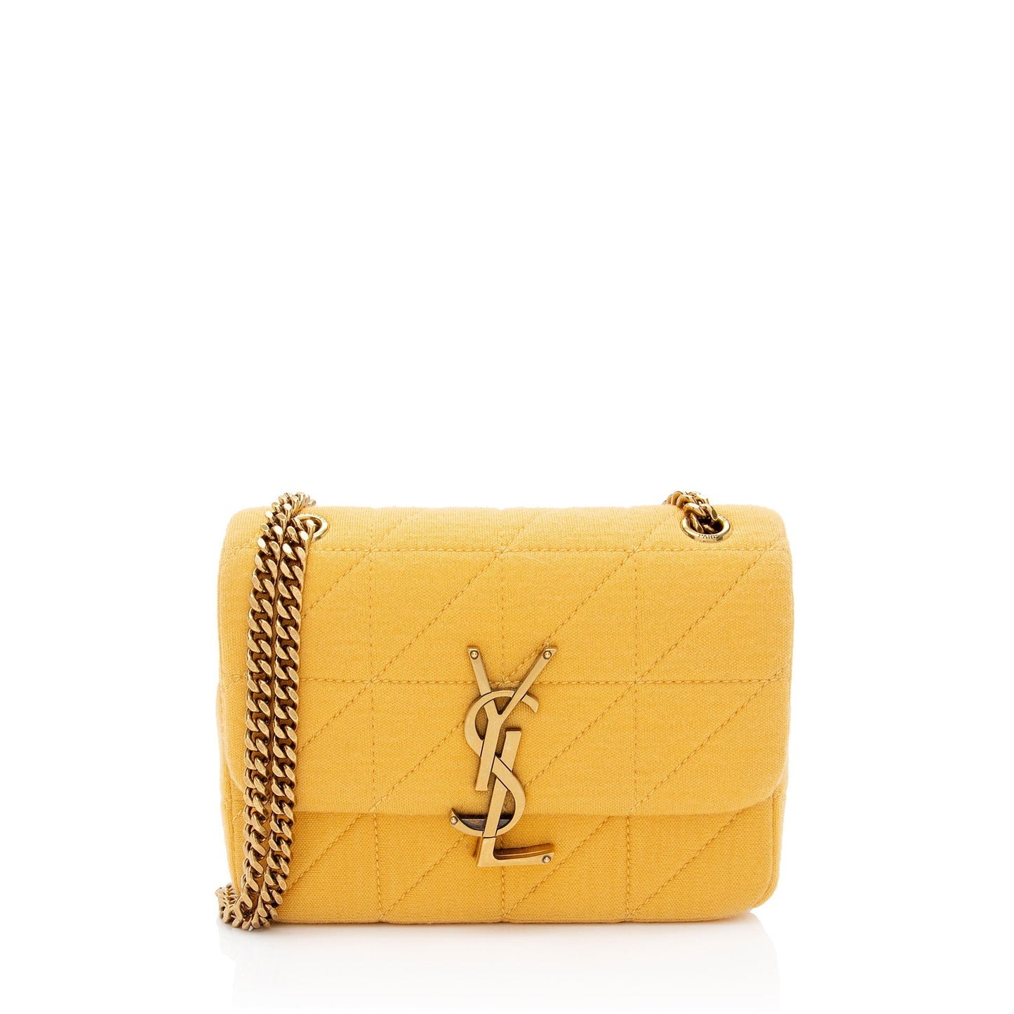 Saint Laurent Quilted Jersey Monogram Jamie Mini Shoulder Bag 9TPIph