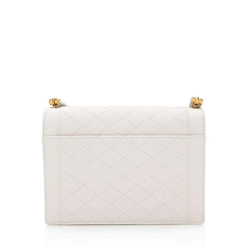 Saint Laurent Quilted Lambskin Gaby Mini Shoulder Bag 21894