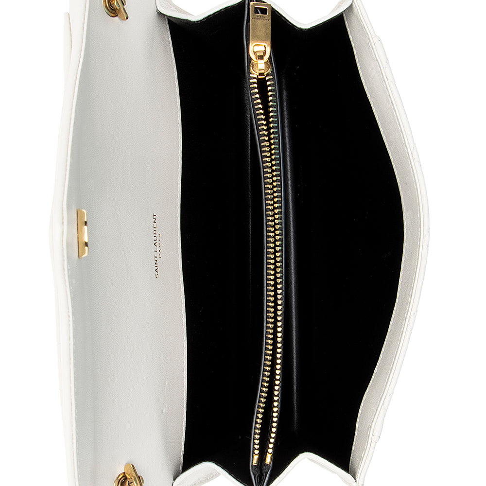 Saint Laurent Quilted Lambskin Gaby Mini Shoulder Bag 21894
