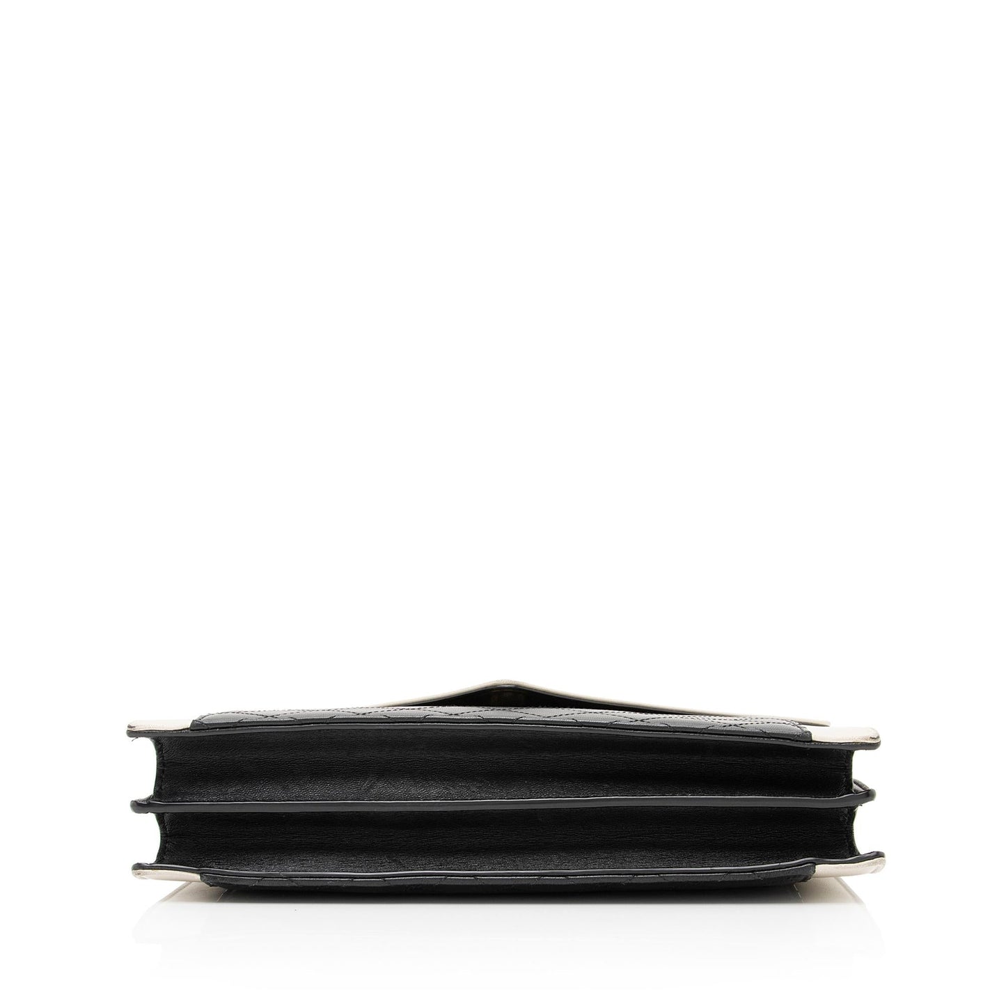 Saint Laurent Quilted Lambskin Monogram Gaby Shoulder Bag 23711
