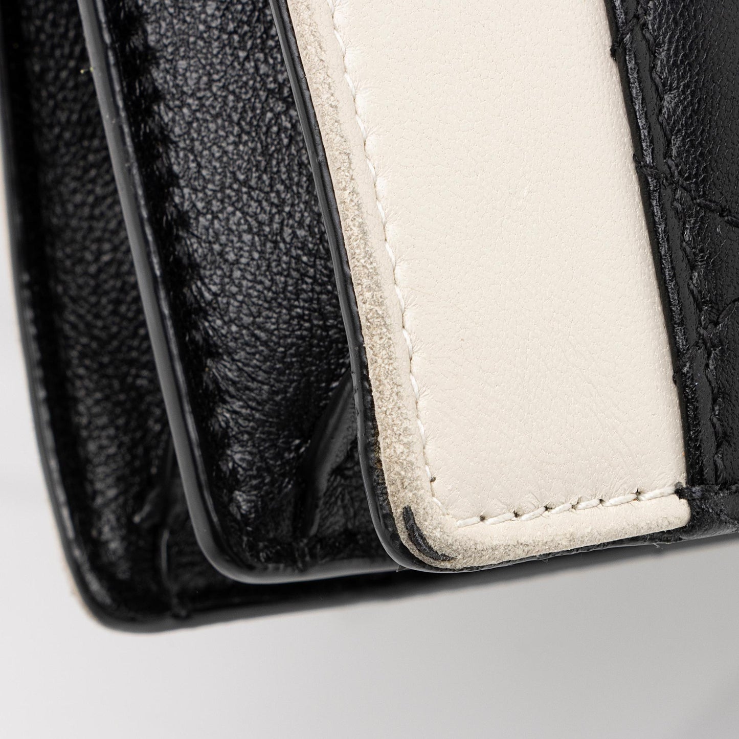 Saint Laurent Quilted Lambskin Monogram Gaby Shoulder Bag 23711