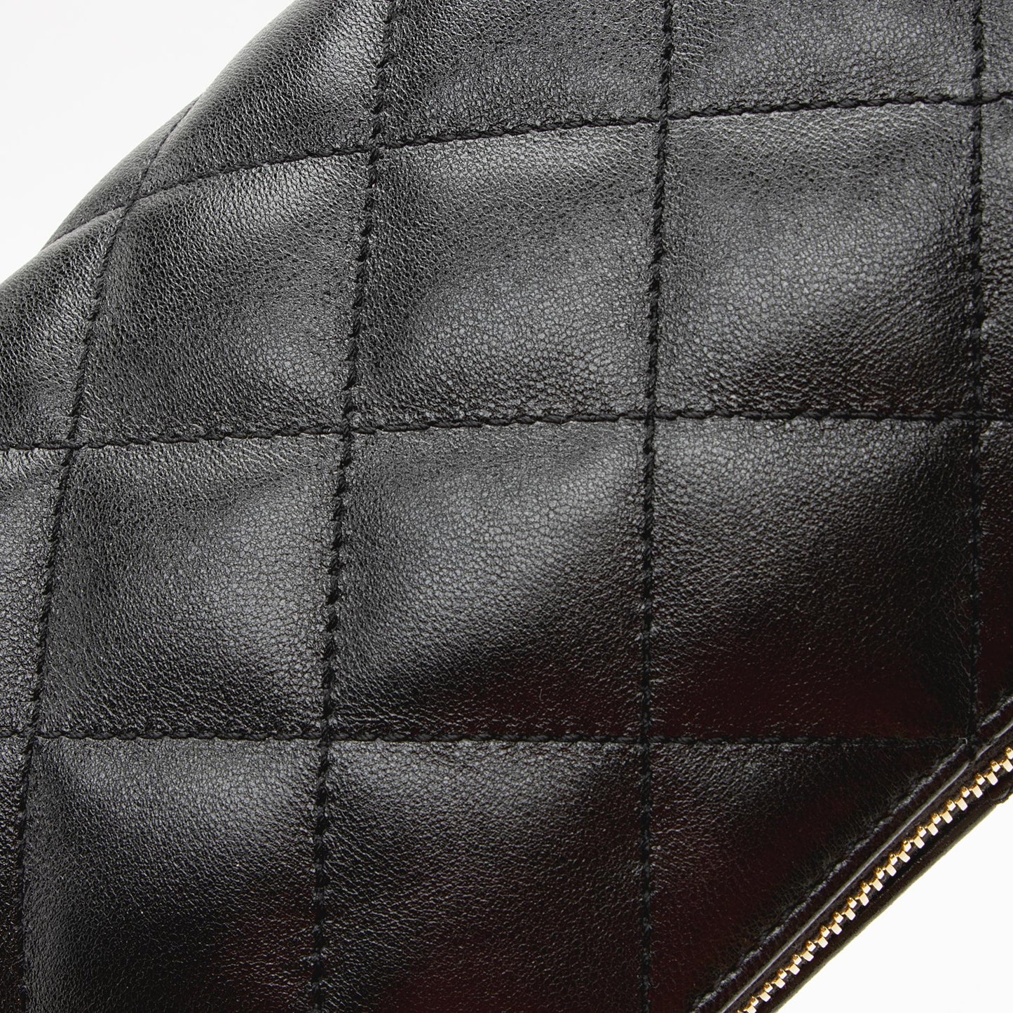 Saint Laurent Quilted Lambskin Pouch 22668