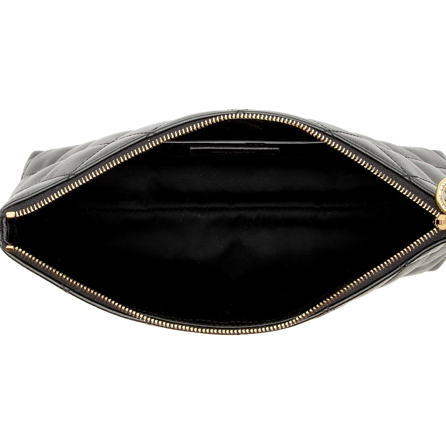 Saint Laurent Quilted Lambskin Pouch 22668