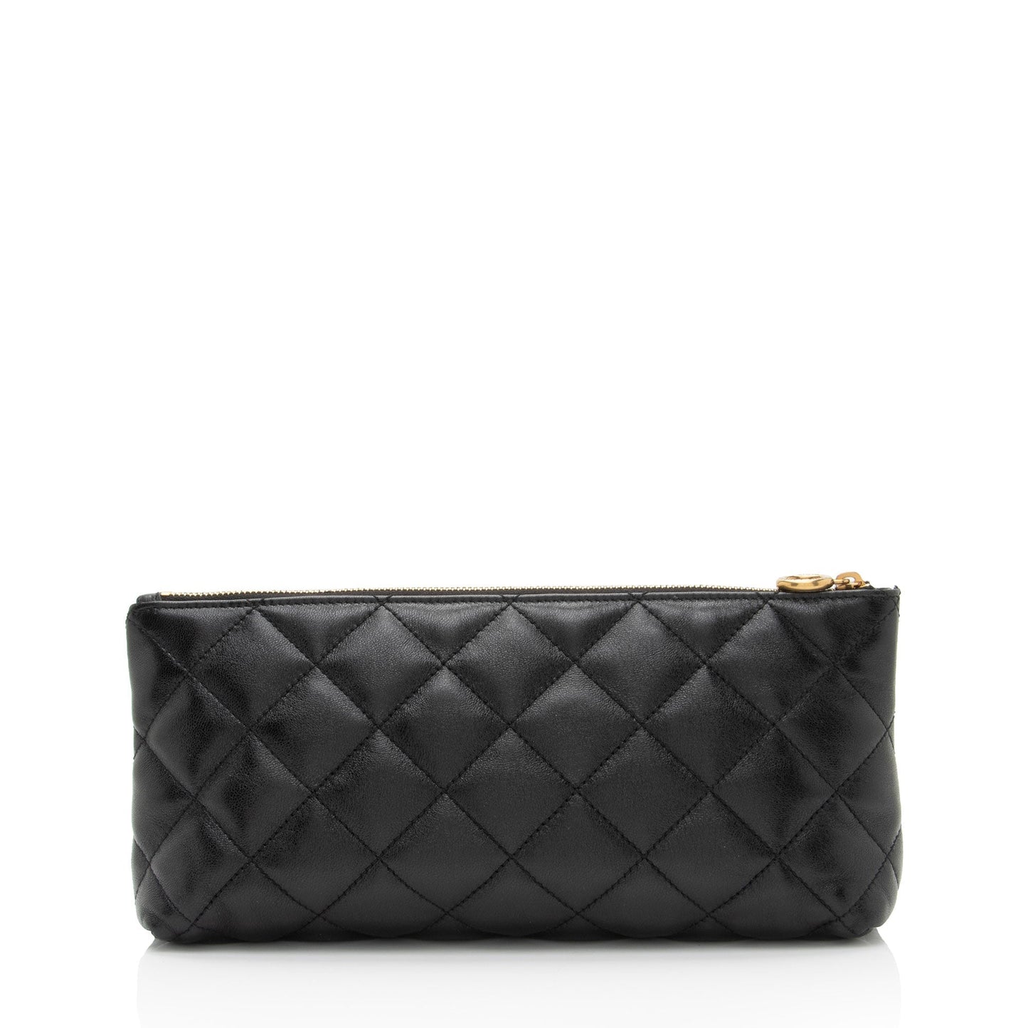 Saint Laurent Quilted Lambskin Pouch j2MZSD
