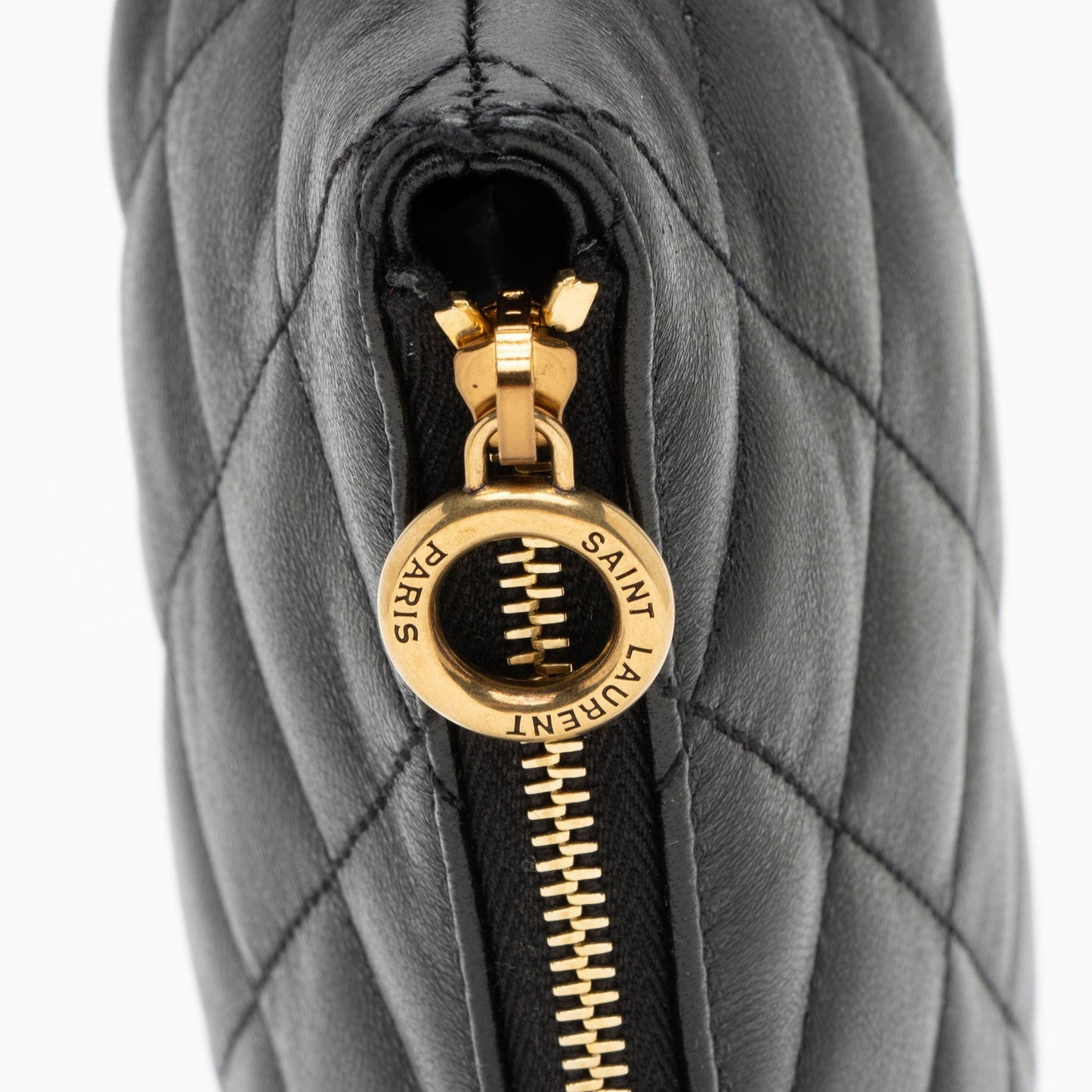 Saint Laurent Quilted Lambskin Pouch j2MZSD