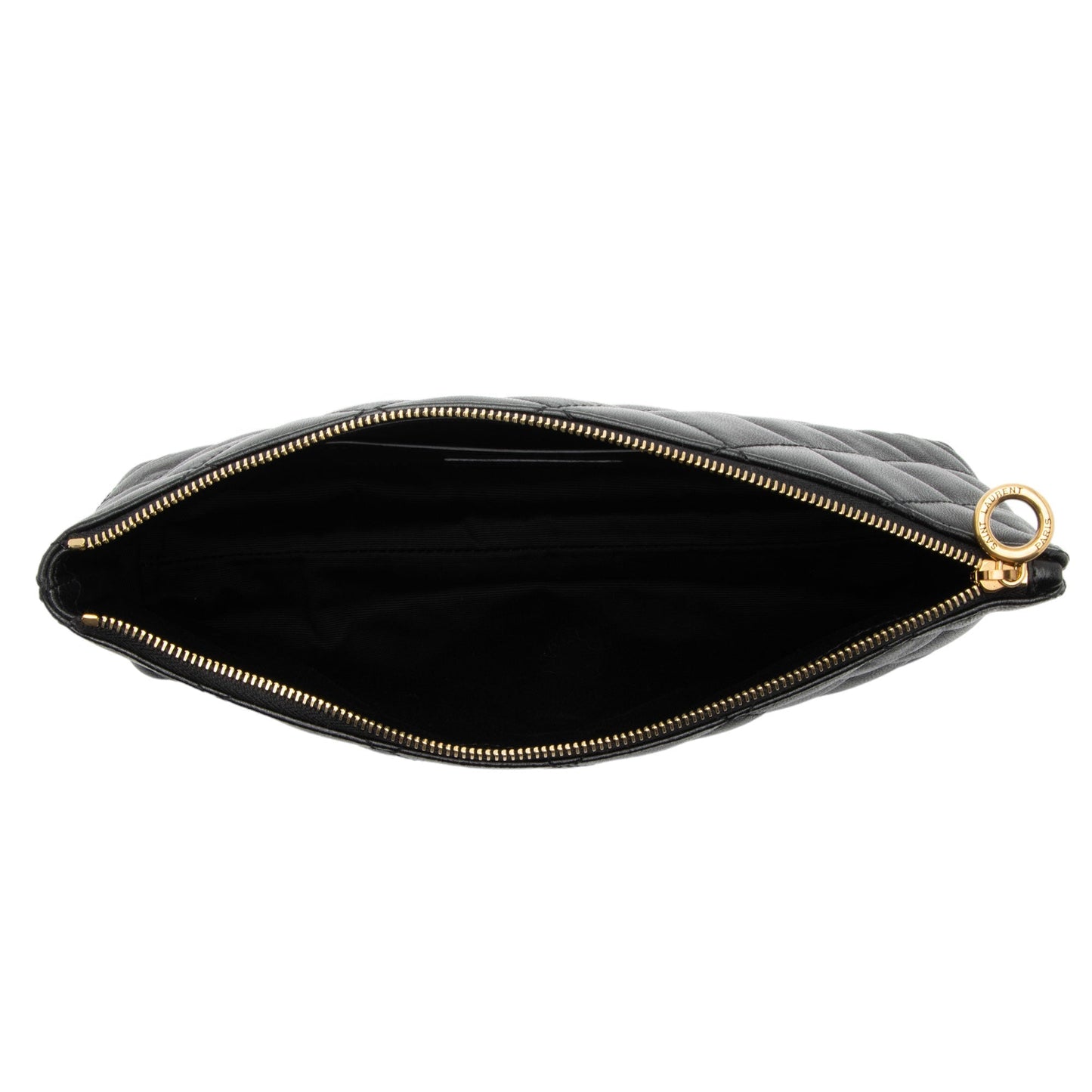 Saint Laurent Quilted Lambskin Pouch j2MZSD