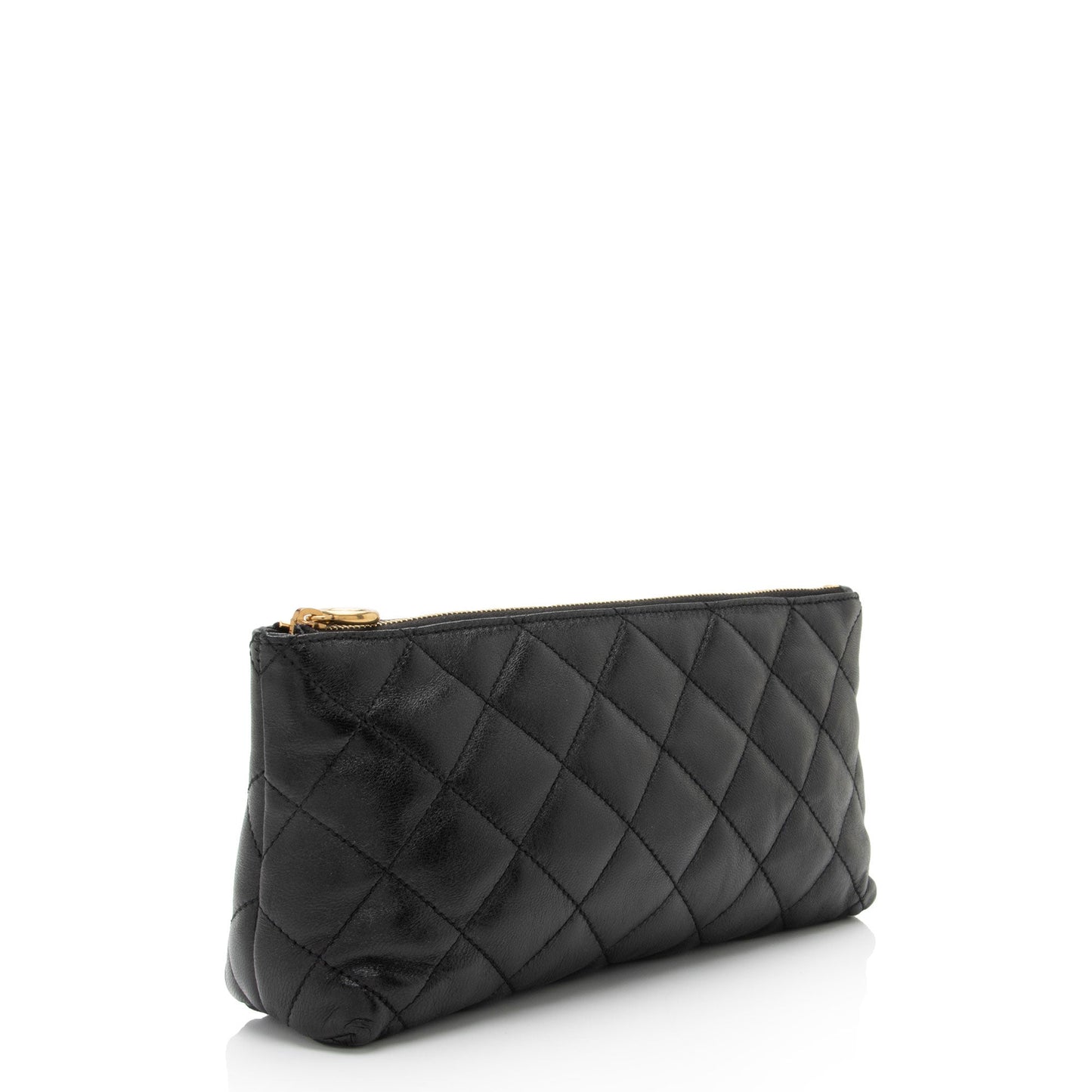 Saint Laurent Quilted Lambskin Pouch j2MZSD