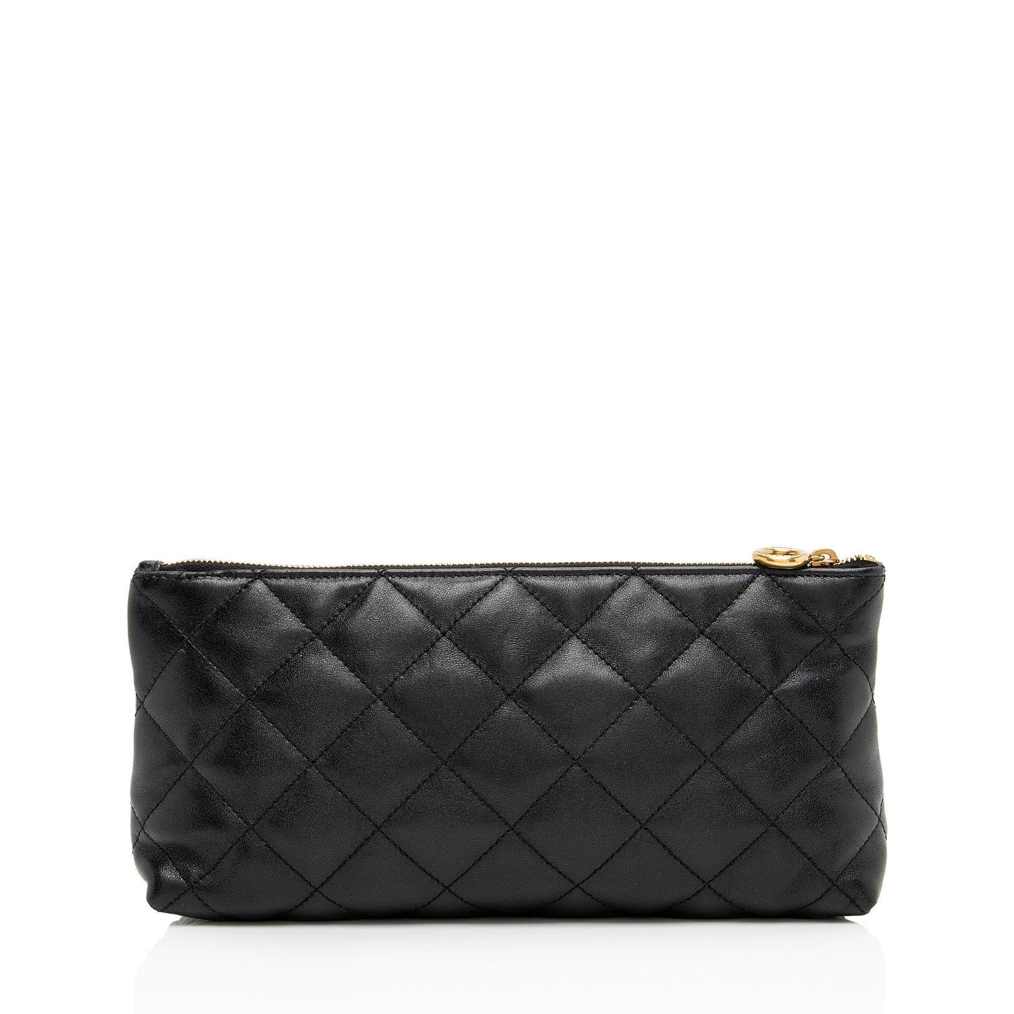 Saint Laurent Quilted Lambskin Pouch wmqUwV