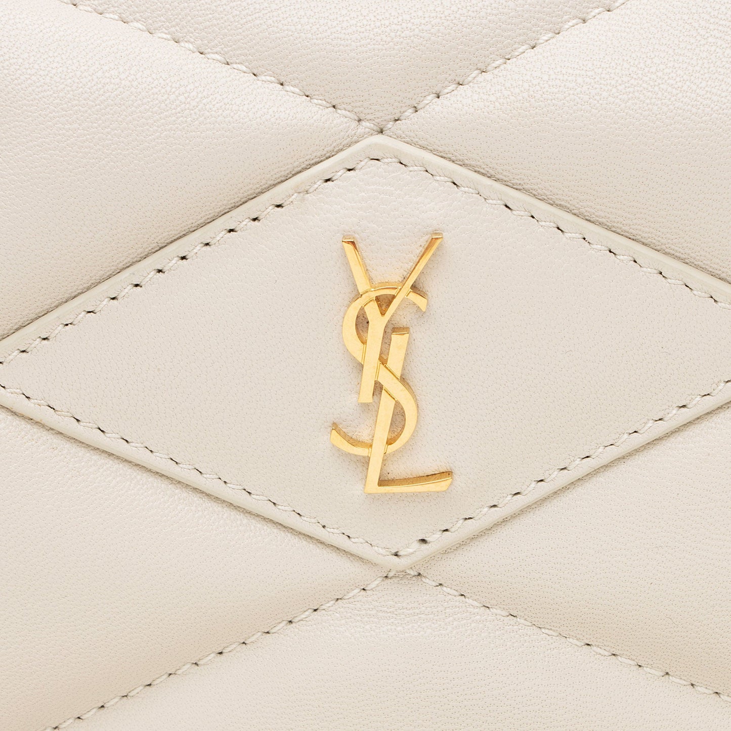 Saint Laurent Quilted Lambskin Puffer Sade Clutch Acb2VB