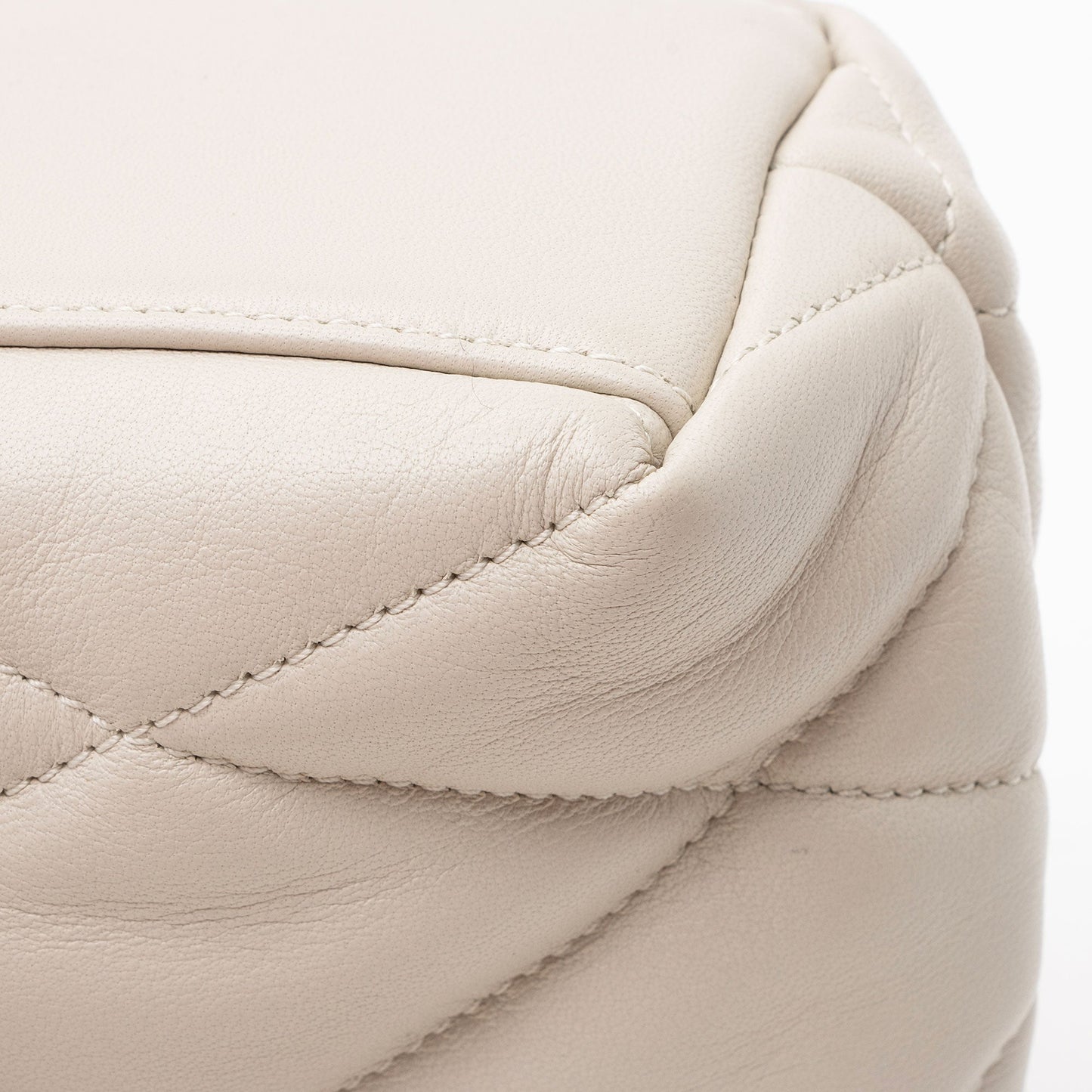 Saint Laurent Quilted Lambskin Puffer Sade Clutch Acb2VB