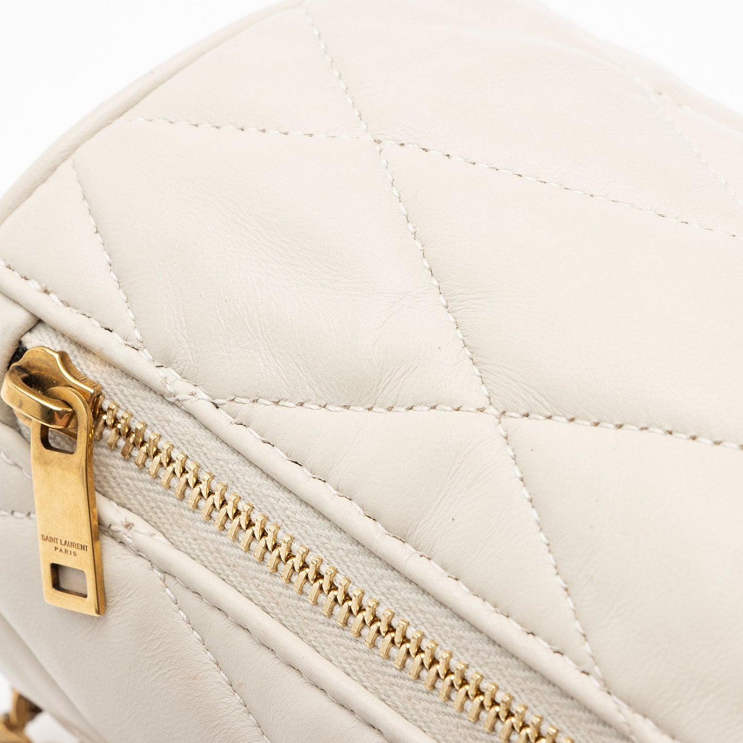 Saint Laurent Quilted Lambskin Sade Mini Tube Bag SBssyh