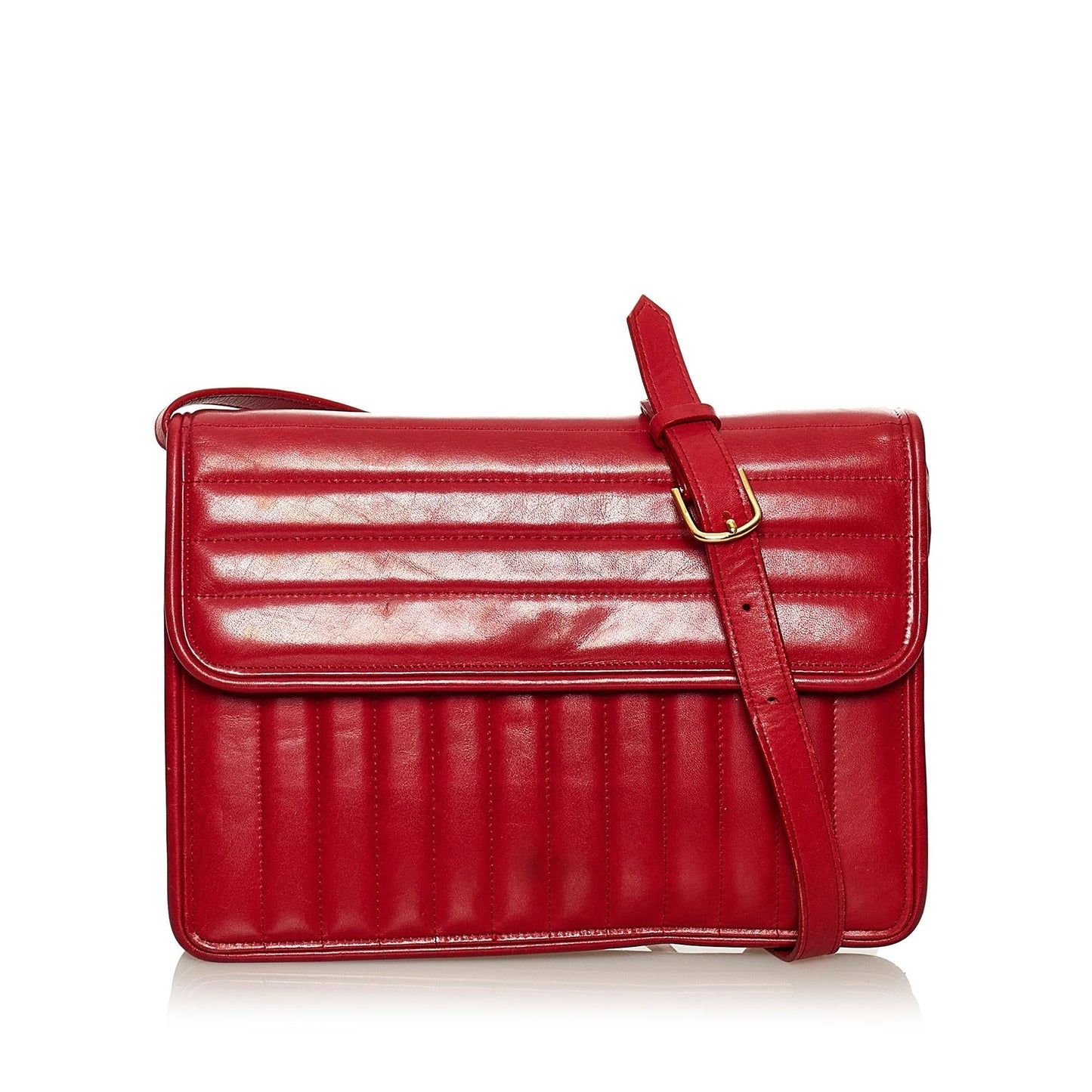 Saint Laurent Quilted Leather Crossbody Bag (SHG-29638
