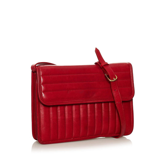 Saint Laurent Quilted Leather Crossbody Bag (SHG-29638