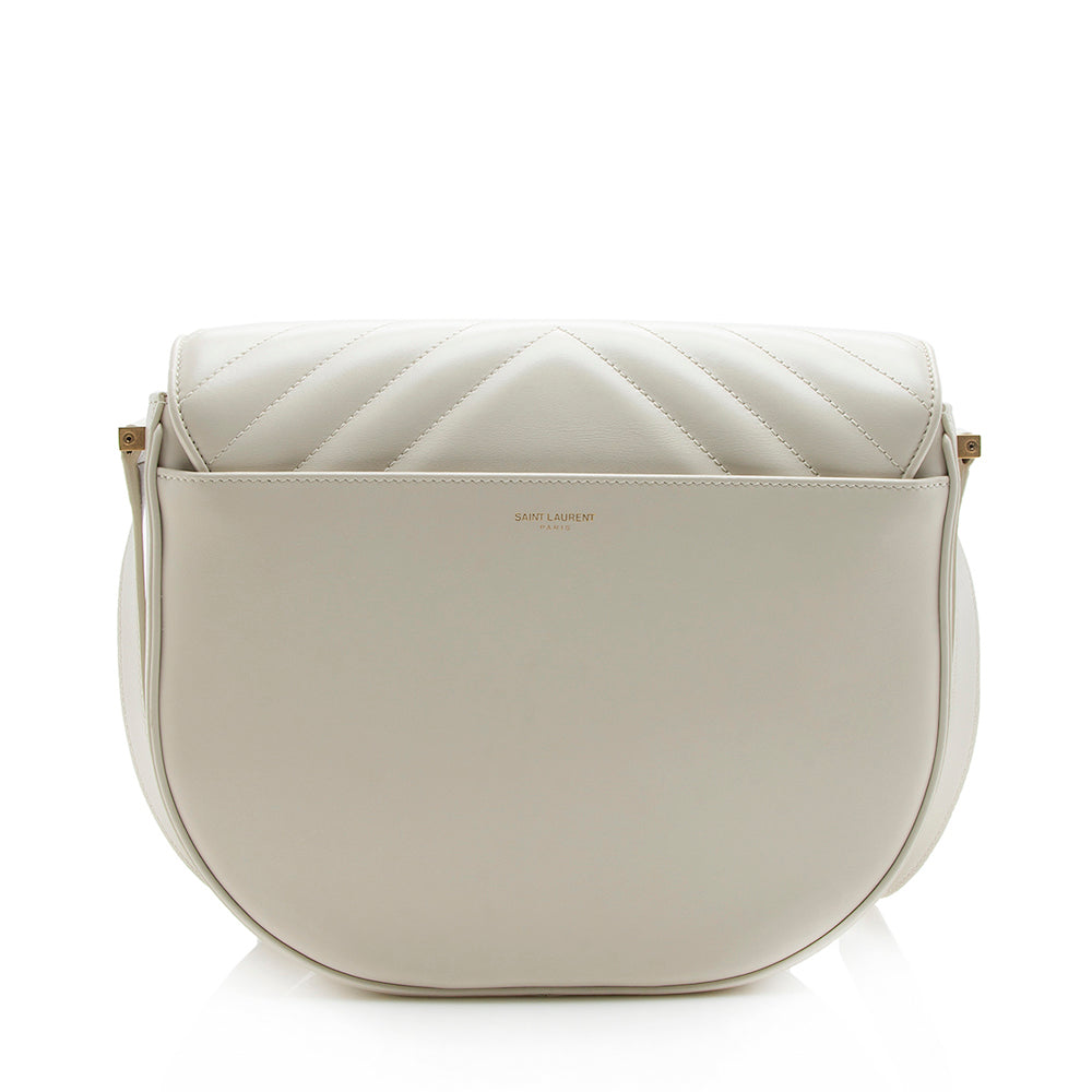 Saint Laurent Quilted Leather Joan Flap Shoulder Bag 11246