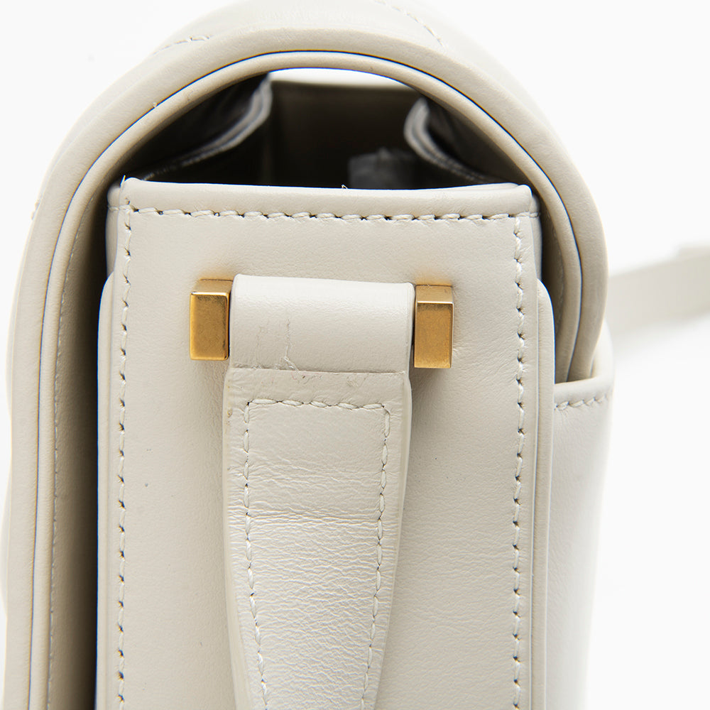 Saint Laurent Quilted Leather Joan Flap Shoulder Bag 11246