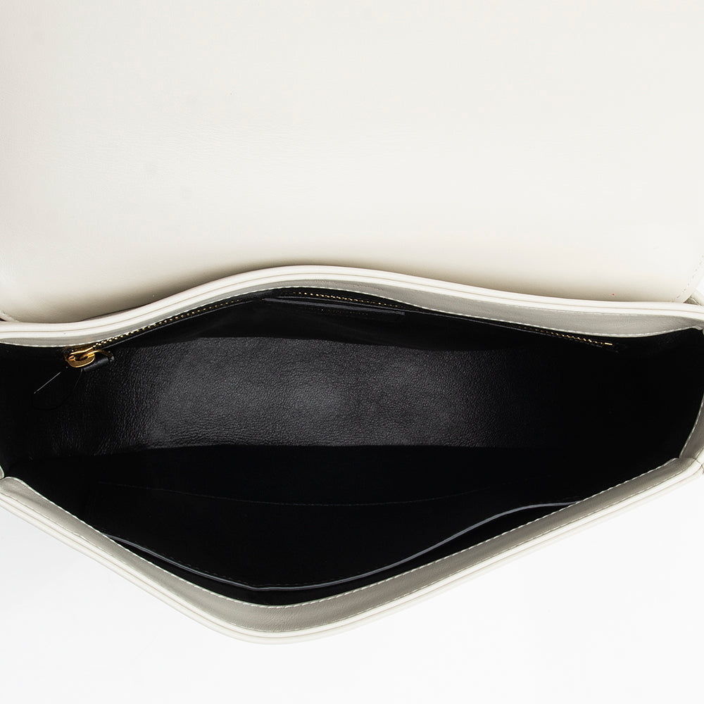Saint Laurent Quilted Leather Joan Flap Shoulder Bag 11246
