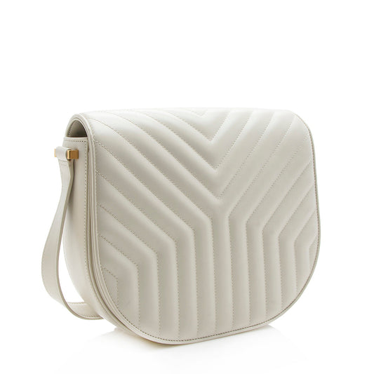 Saint Laurent Quilted Leather Joan Flap Shoulder Bag 11246