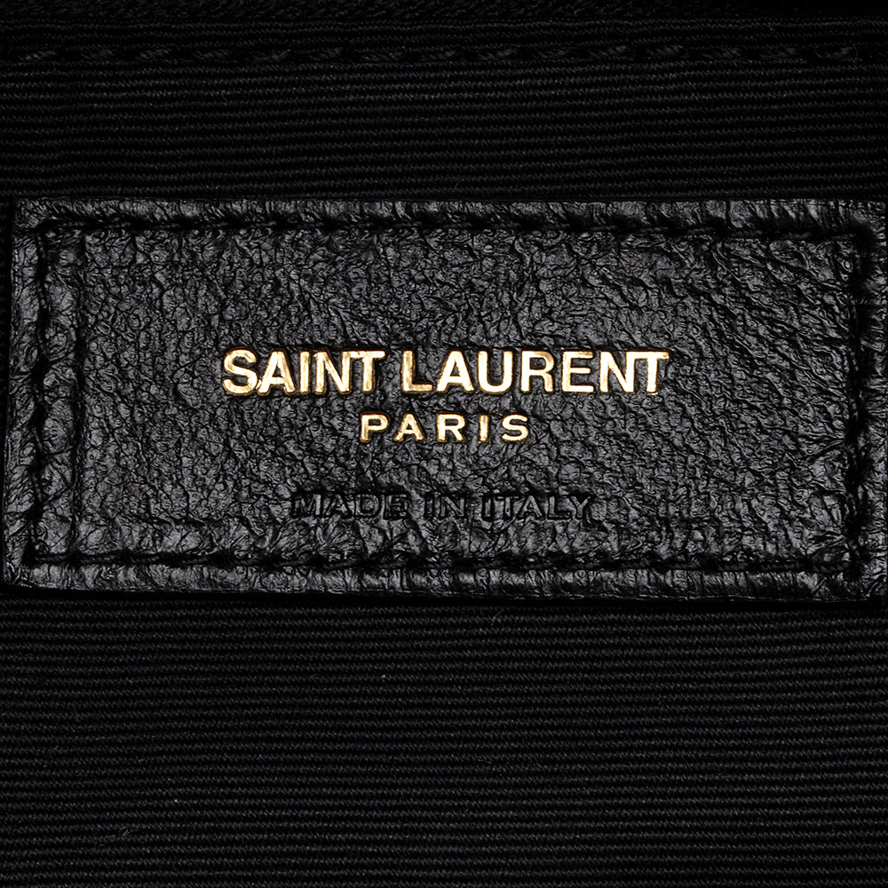 Saint Laurent Quilted Wool Loulou Puffer Shoulder Bag 19271