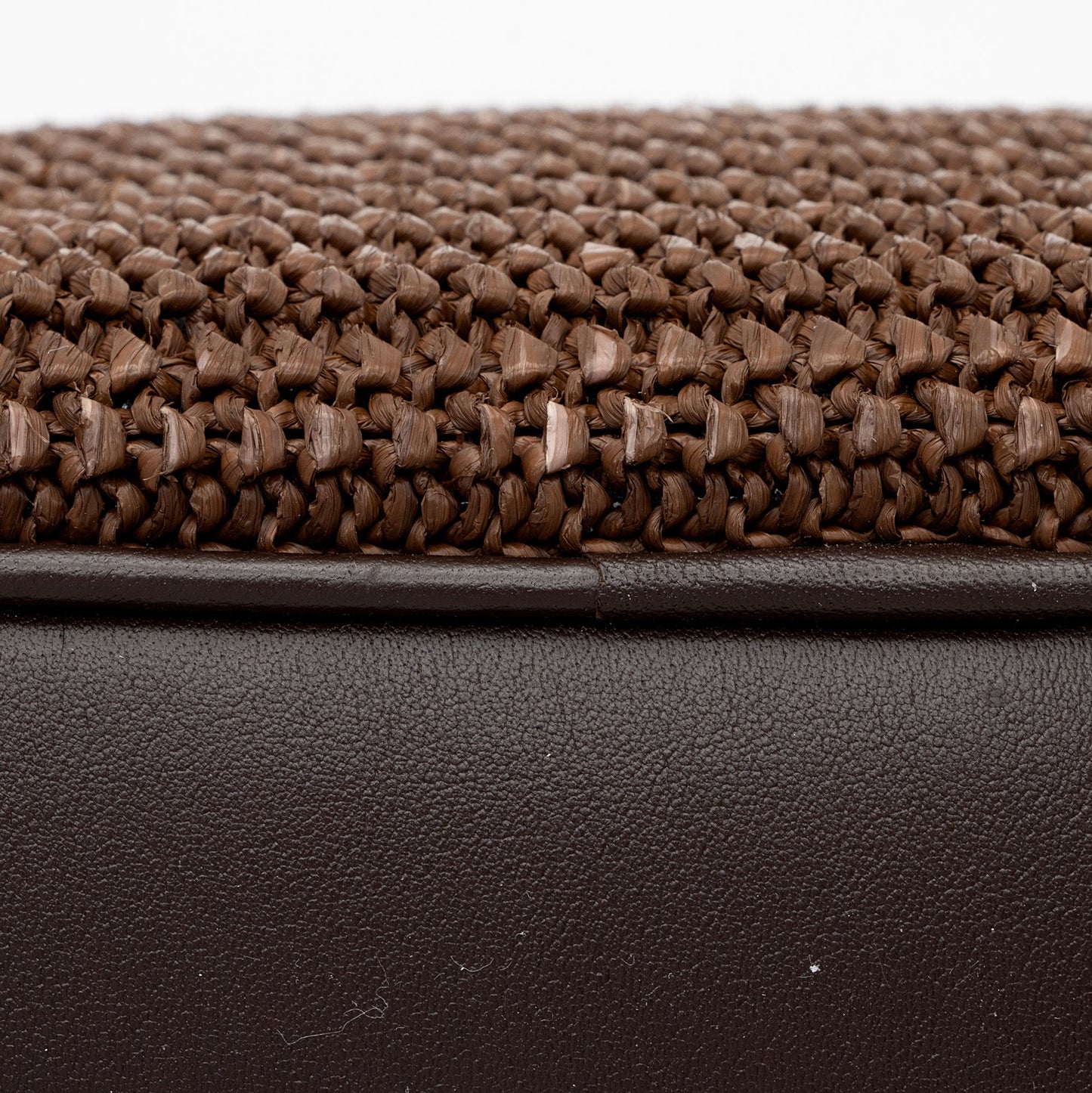 Saint Laurent Raffia Calfskin Monogram Lou Camera Bag PUUOKP