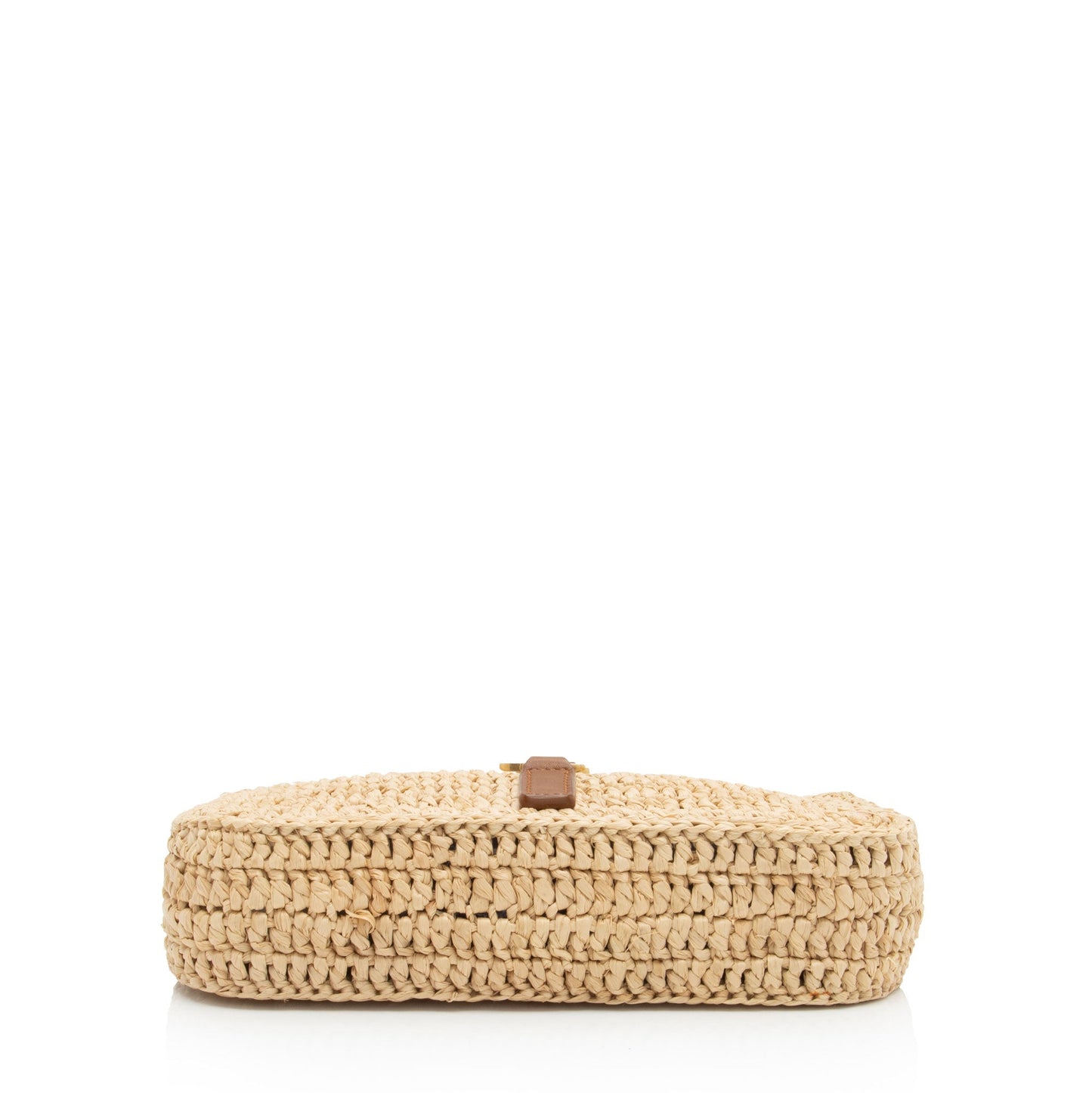 Saint Laurent Raffia Monogram Le 5 A 7 Mini Hobo jfWkf8