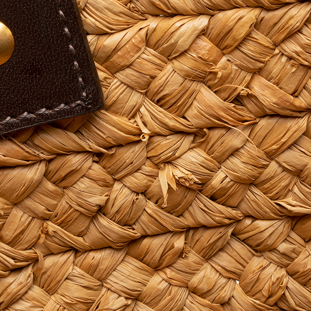 Saint Laurent Raffia Panier Tote 19939