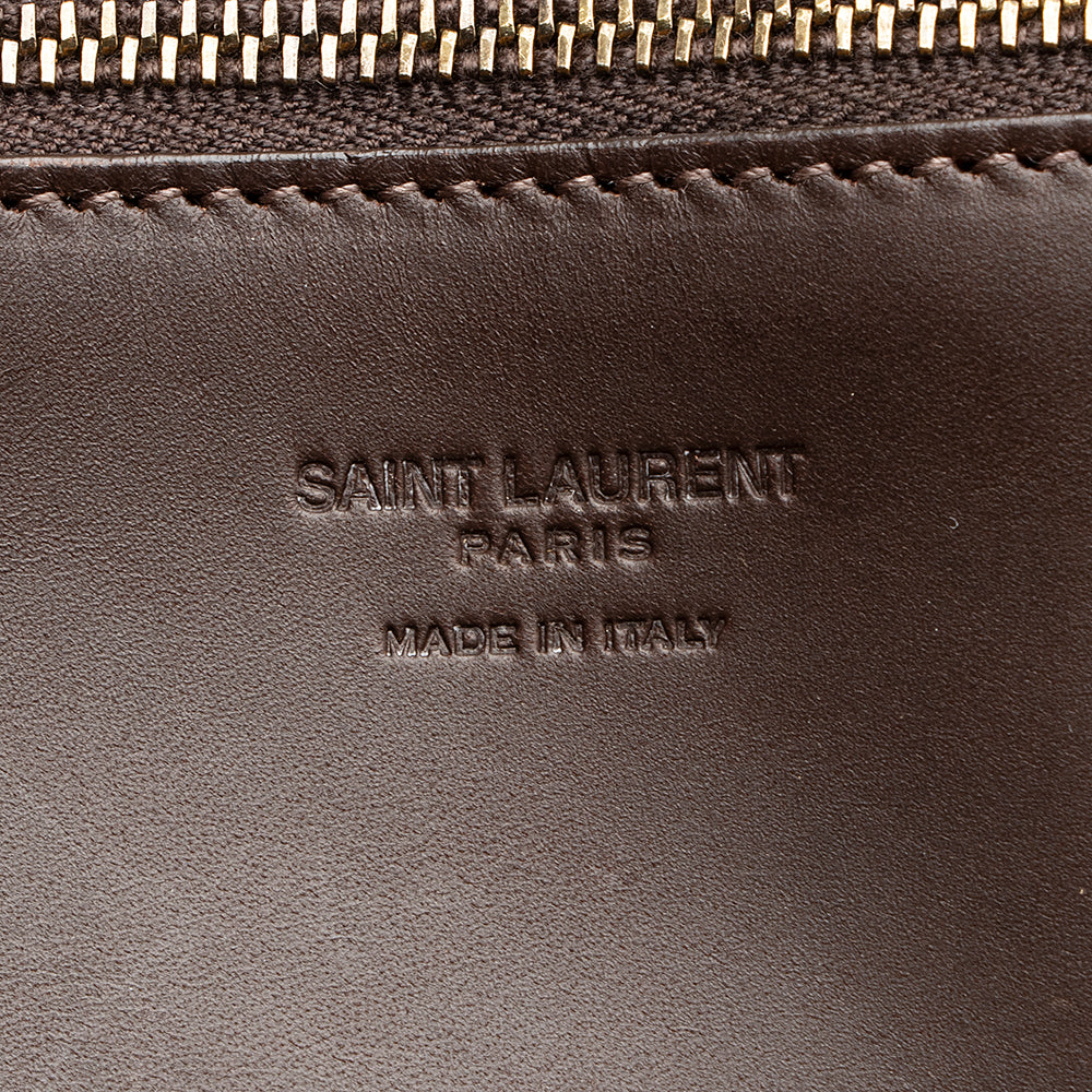 Saint Laurent Raffia Panier Tote 19939