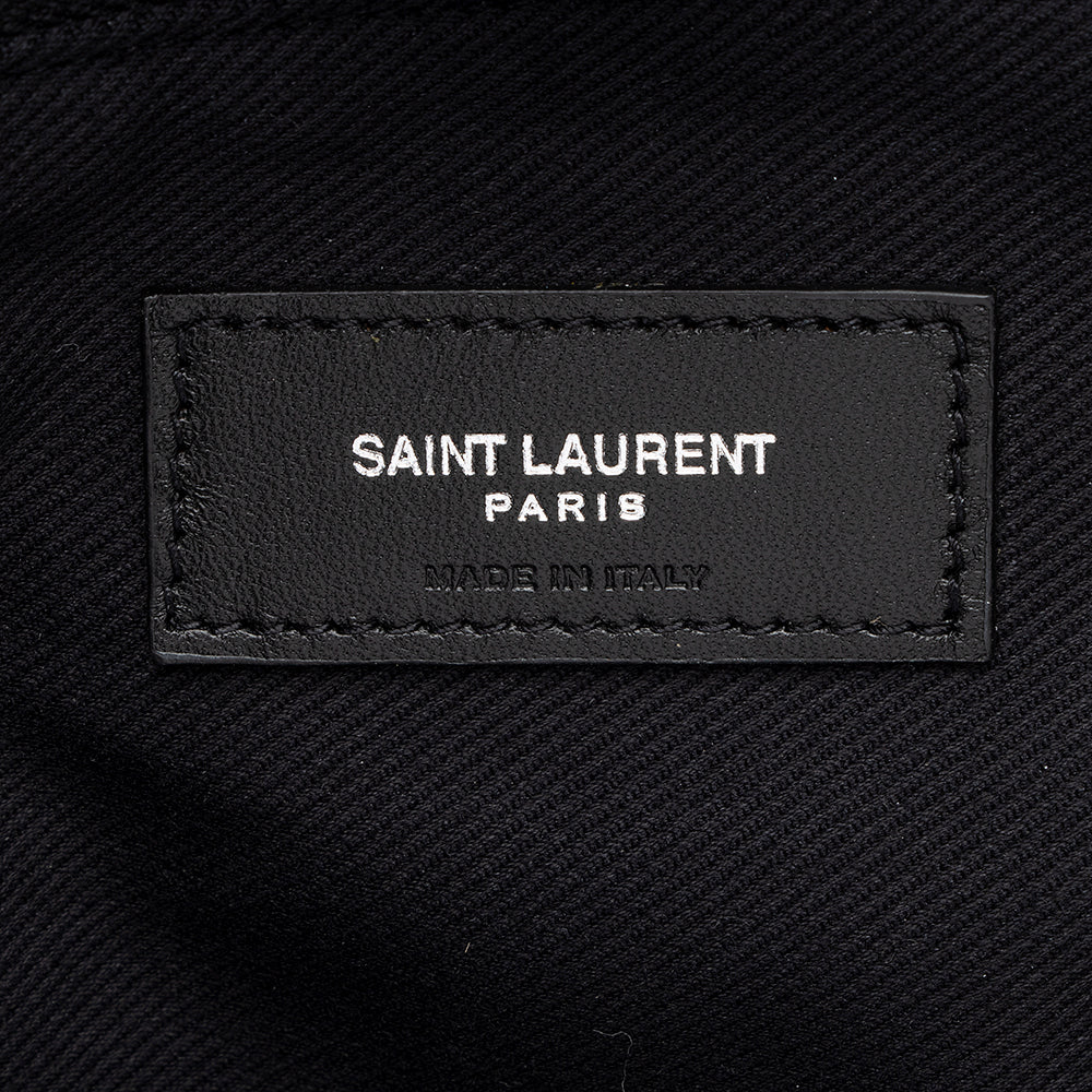 Saint Laurent Raffia Tassel Shopping Tote 14713