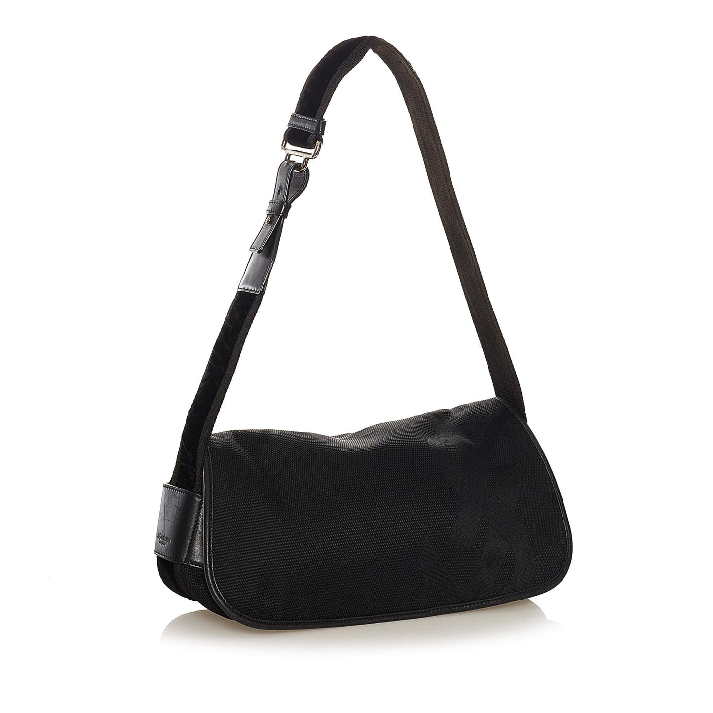 Saint Laurent Rive Gauche Canvas Shoulder Bag (SHG-34359