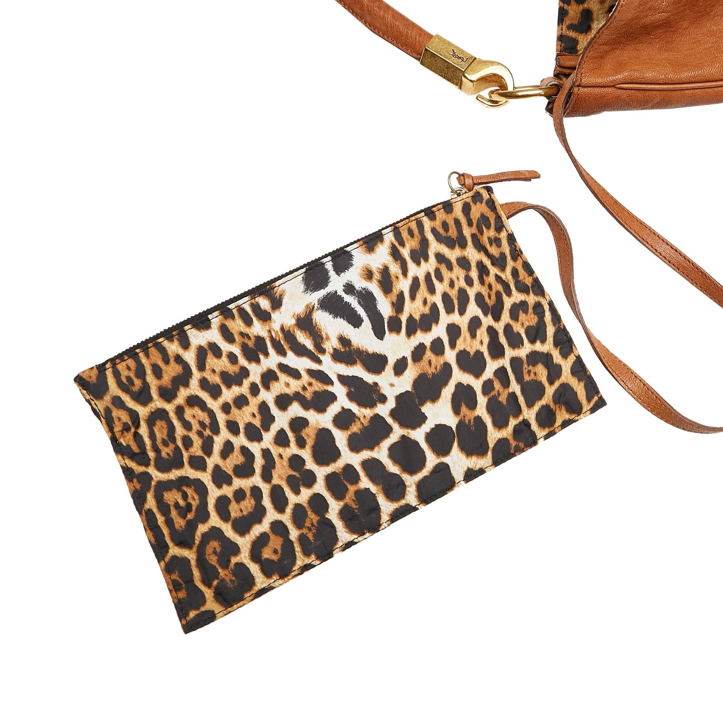 Saint Laurent Roady Leather Hobo Bag (SHG-26907