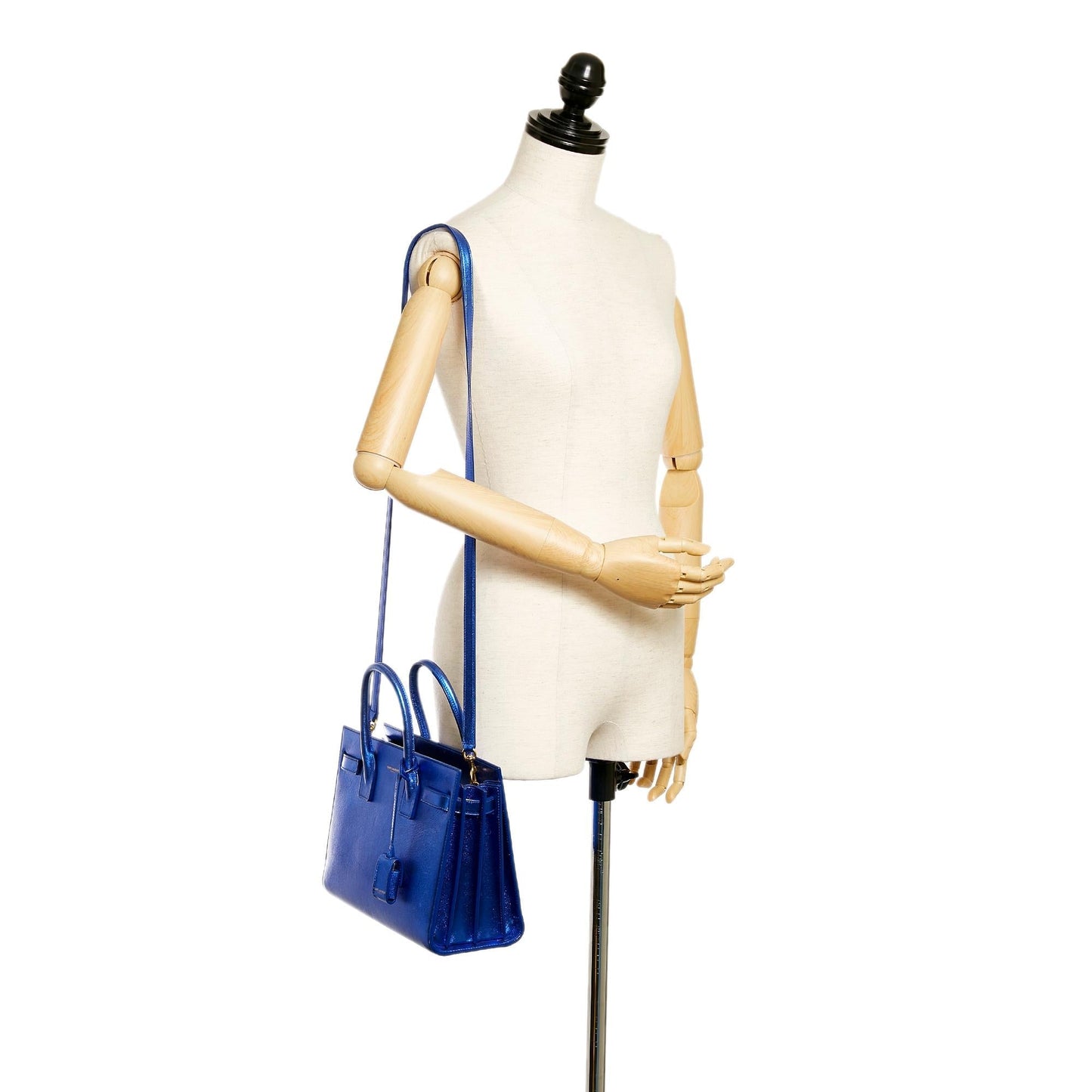 Saint Laurent Sac De Jour Leather Satchel (SHG-27966