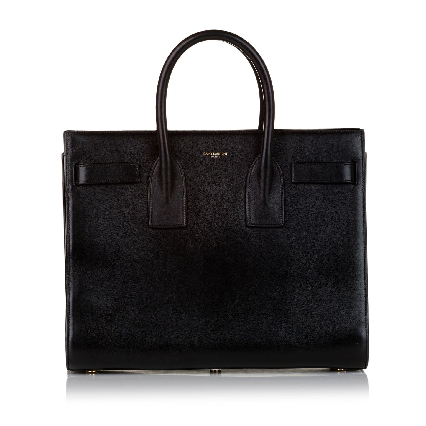 Saint Laurent Sac De Jour Leather Satchel (SHG-31882