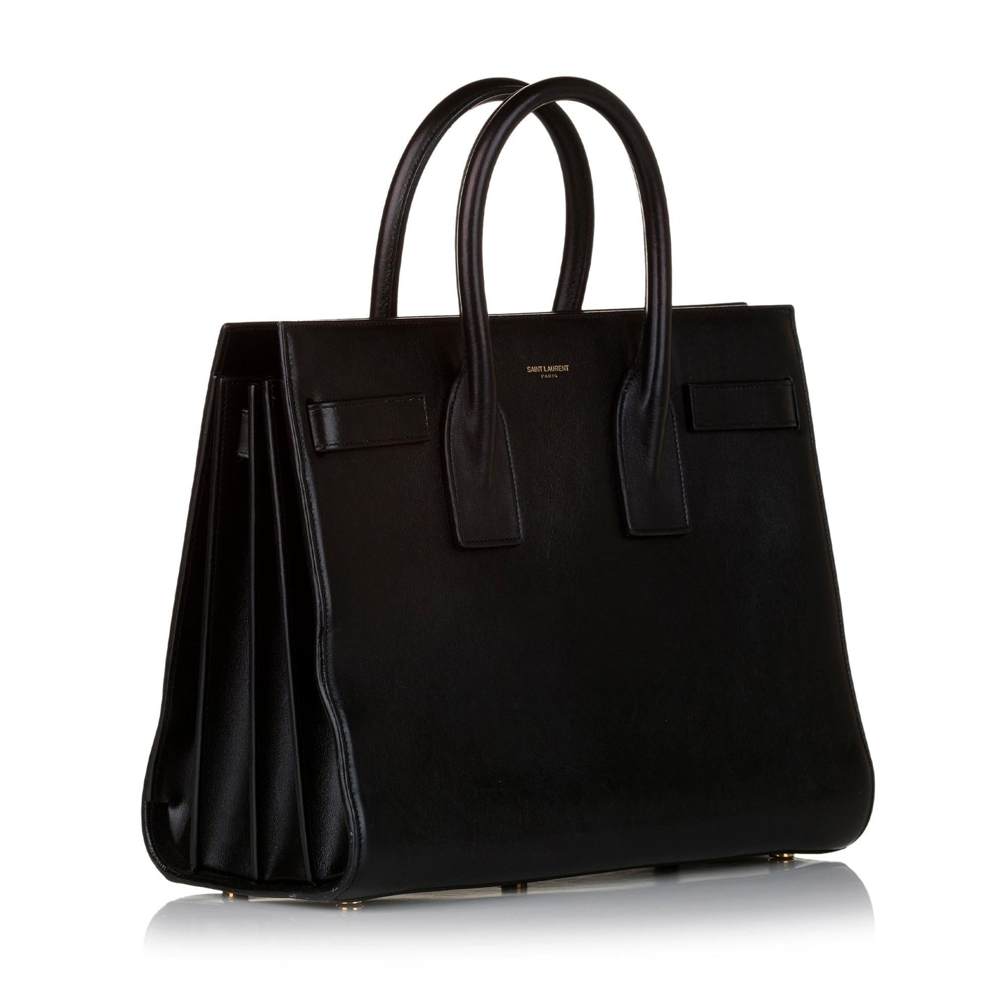 Saint Laurent Sac De Jour Leather Satchel (SHG-31882