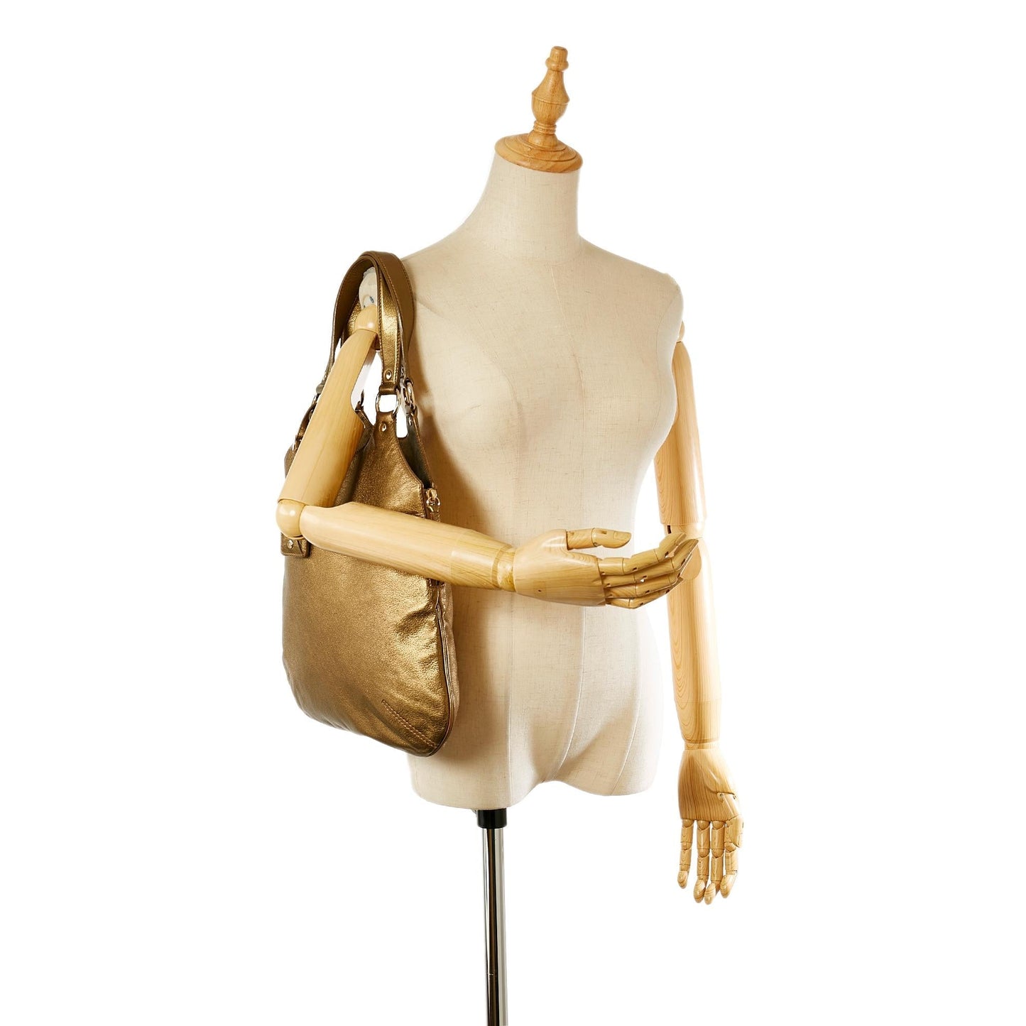 Saint Laurent Sac Metropolis Leather Tote Bag (SHG-23314