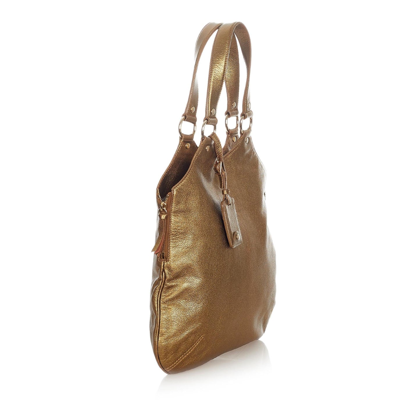 Saint Laurent Sac Metropolis Leather Tote Bag (SHG-23314
