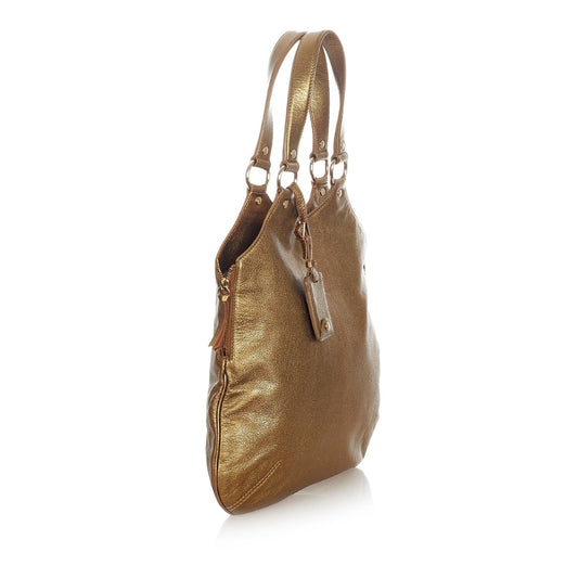 Saint Laurent Sac Metropolis Leather Tote Bag (SHG-23314