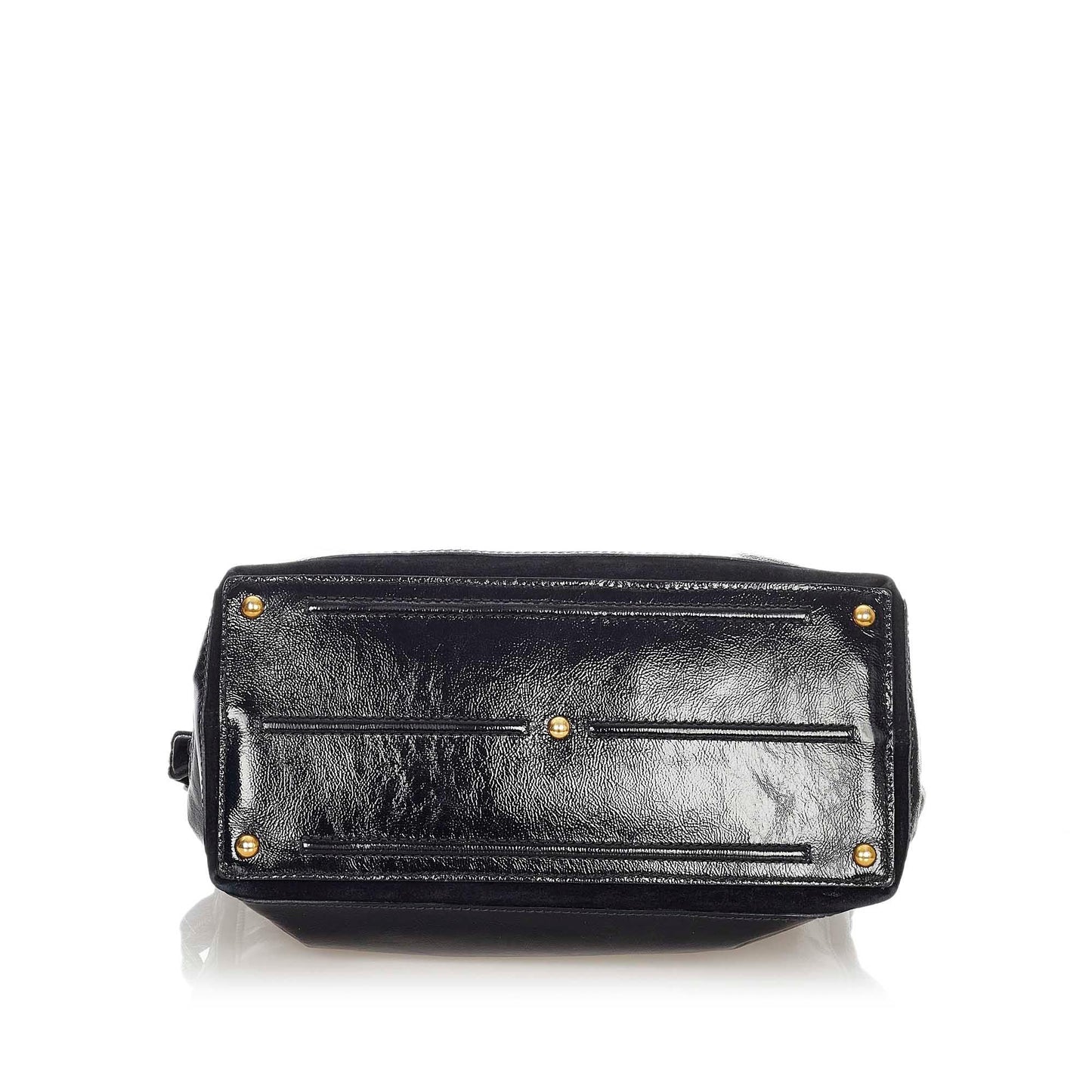 Saint Laurent Sac Muse Patent Leather Handbag (SHG-21584