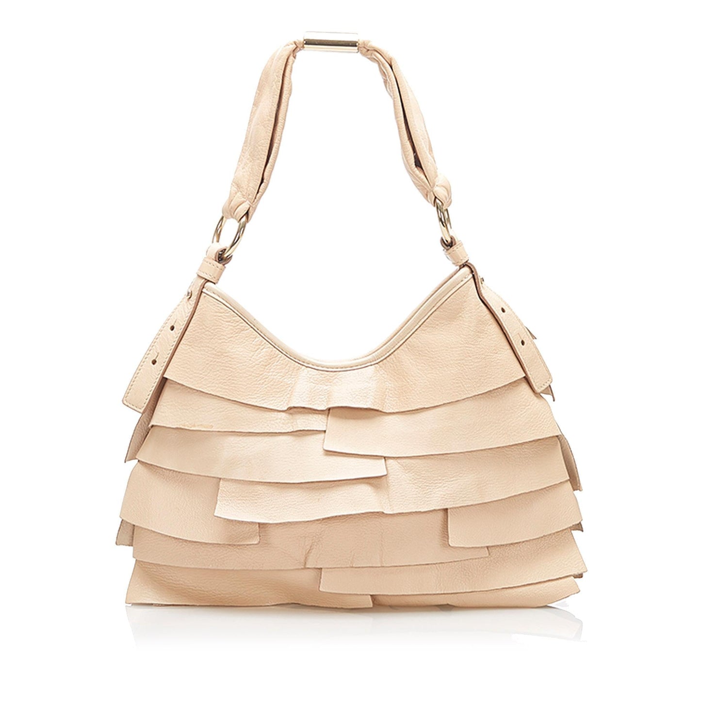 Saint Laurent Saint Tropez Leather Shoulder Bag (SHG-16873