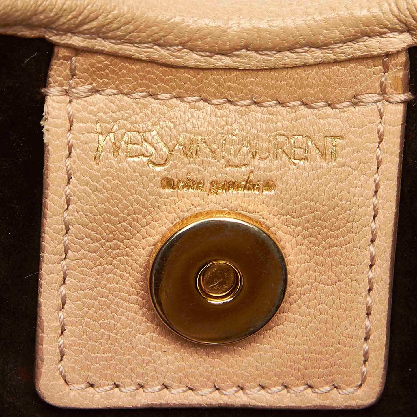 Saint Laurent Saint Tropez Leather Shoulder Bag (SHG-16873