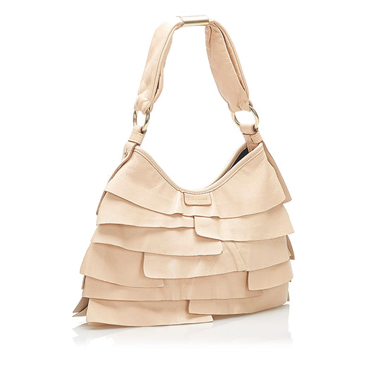 Saint Laurent Saint Tropez Leather Shoulder Bag (SHG-16873