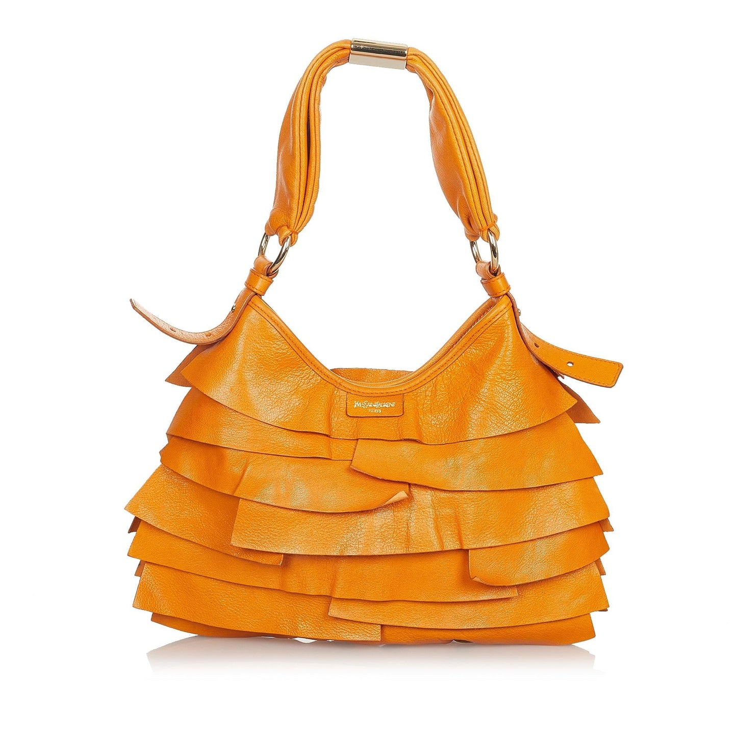 Saint Laurent Saint Tropez Leather Shoulder Bag (SHG-24813