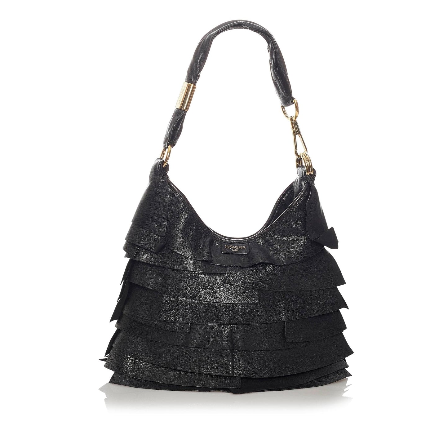 Saint Laurent Saint Tropez Leather Shoulder Bag (SHG-28267