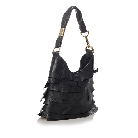Saint Laurent Saint Tropez Leather Shoulder Bag (SHG-28267