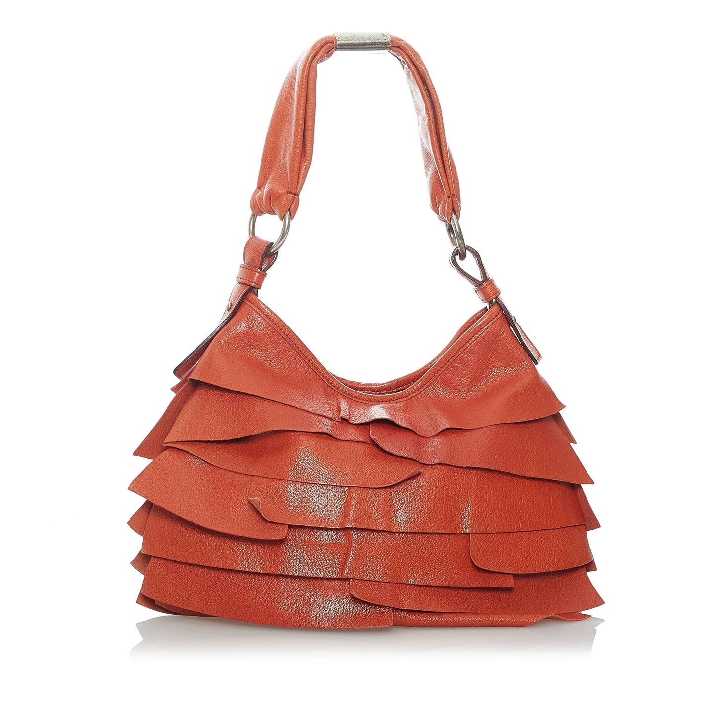 Saint Laurent Saint Tropez Leather Shoulder Bag (SHG-29792