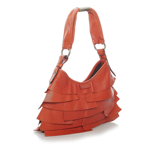 Saint Laurent Saint Tropez Leather Shoulder Bag (SHG-29792
